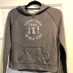 Abercrombie cropped hoodie XL